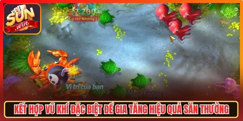 Kết hợp vũ khí đặc biệt để gia tăng hiệu quả săn thưởng