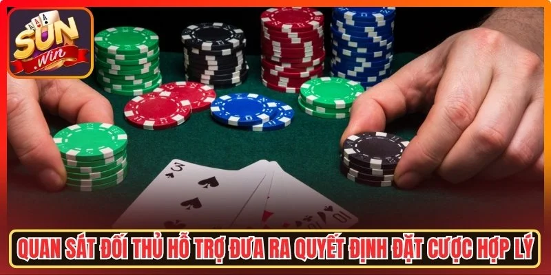 Quan sát đối thủ hỗ trợ đưa ra quyết định hợp lý