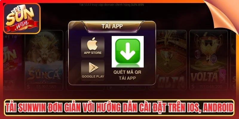 Tai sunwin don gian voi huong dan cai dat tren ios android