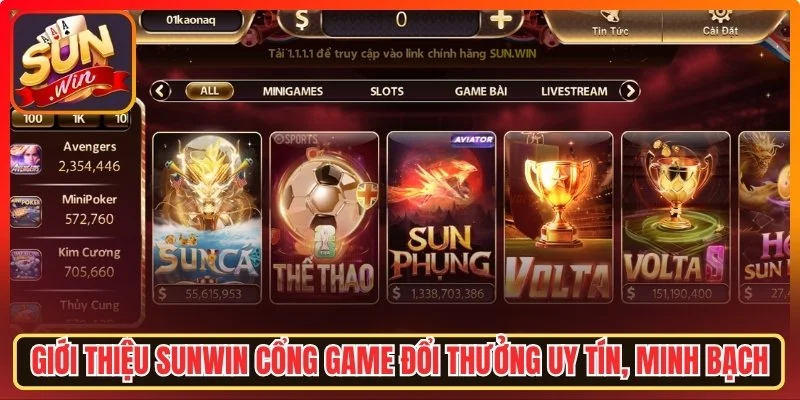 Giới thiệu Sunwin uy tín, minh bạch