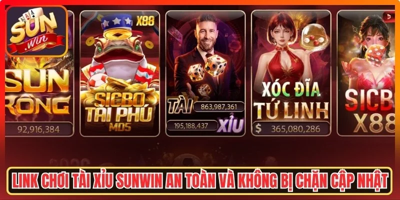 Link Chơi Tài Xỉu Sunwin - Liên Kết Xanh Chín Nhận Code 100K