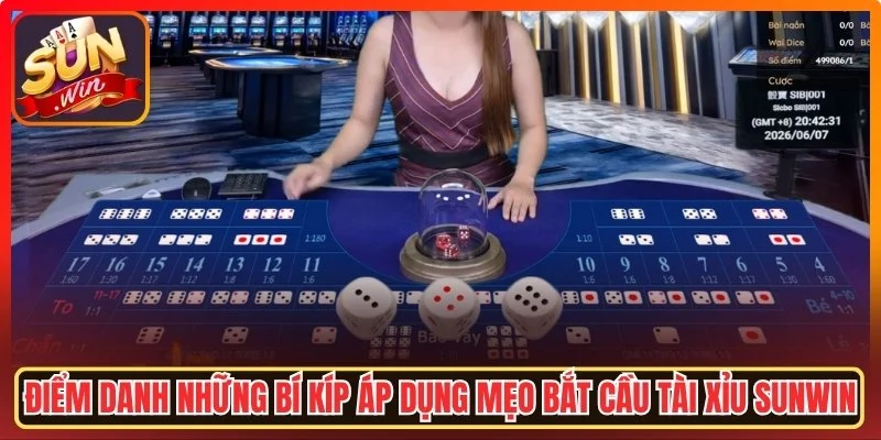 Bí kíp áp dụng mẹo bắt cầu Tài Xỉu Sunwin
