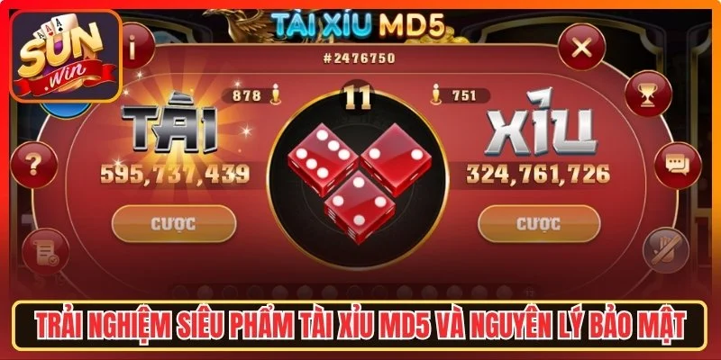 Tài xỉu MD5 Sunwin - Hướng dẫn cách chơi và kiểm tra mã hóa chuẩn