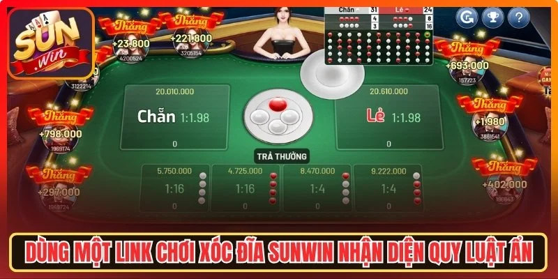 Dùng một link chơi xóc đĩa Sunwin nhận diện quy luật ẩn